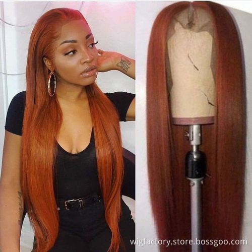 factory price full lace front wigs human hair brazilian, brown colored human hair lace front wigs,hd lace frontal wig human hair